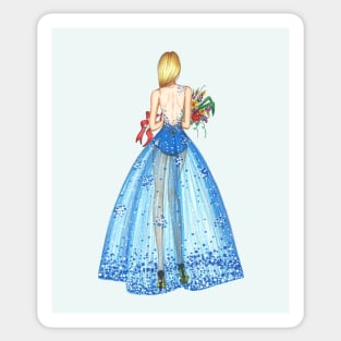 Flower Girl Sticker